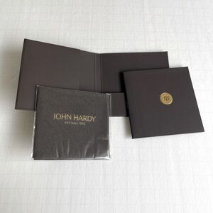 John Hardy Polishing Cloth and Booklet